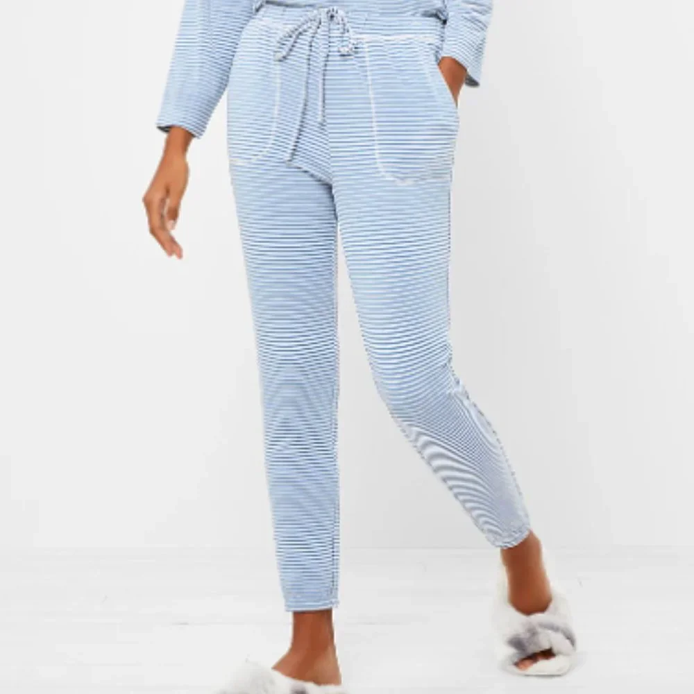 NWT LOFT Women's Striped Pajama‎ Top and Pants SET